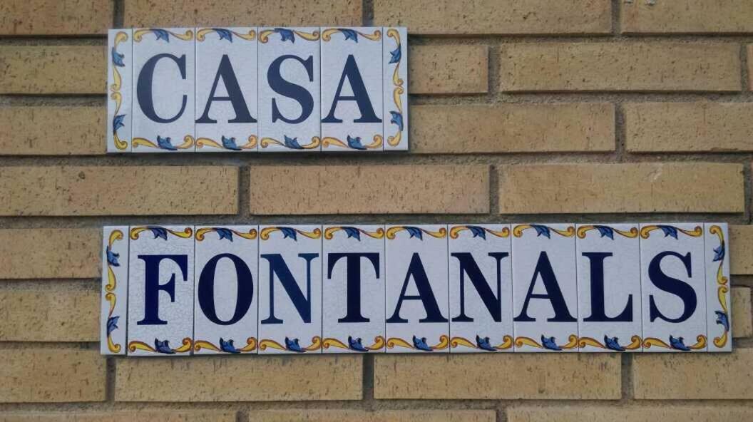 Casa Fontanals Villa Pla del Panades Ngoại thất bức ảnh